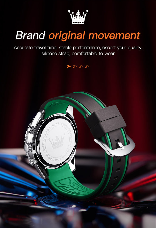 Reloj Cronografo Deportivo de Lujo