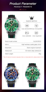 Reloj Cronografo Deportivo de Lujo