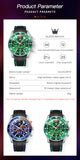 Reloj Cronografo Deportivo de Lujo